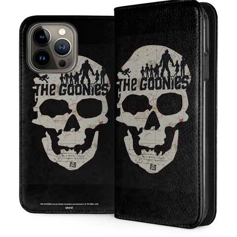 Warner Bros The Goonies (1985) The Goonies Skull Map iPhone 15 Pro Max Folio Case