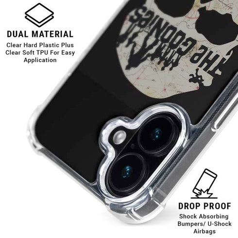 Warner Bros The Goonies (1985) The Goonies Skull Map iPhone 16 MagSafe Case