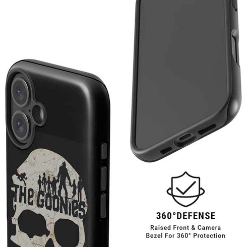 Warner Bros The Goonies (1985) The Goonies Skull Map iPhone 16 Plus Magsafe Impact Case