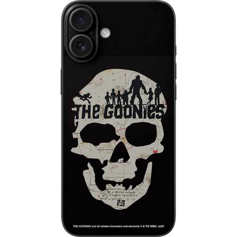 Warner Bros The Goonies (1985) The Goonies Skull Map iPhone 16 Plus Skin
