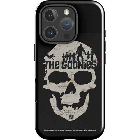 Warner Bros The Goonies (1985) The Goonies Skull Map iPhone 16 Pro Impact Case