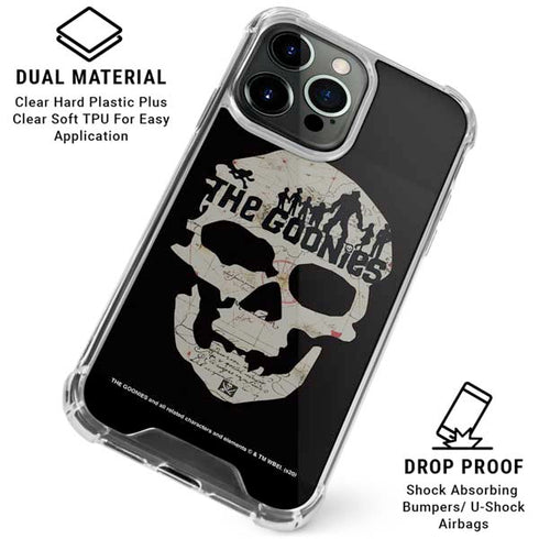 Warner Bros The Goonies (1985) The Goonies Skull Map iPhone 16 Pro Max Clear Case
