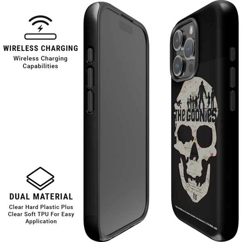 Warner Bros The Goonies (1985) The Goonies Skull Map iPhone 16 Pro Max Magsafe Impact Case