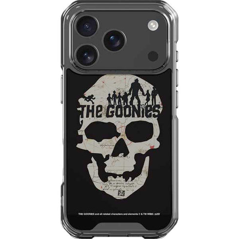 Warner Bros The Goonies (1985) The Goonies Skull Map iPhone 17 Pro Clear Case