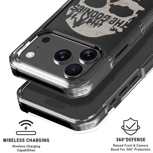 Warner Bros The Goonies (1985) The Goonies Skull Map iPhone 17 Pro Max Clear Case
