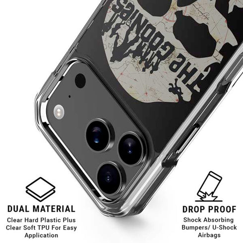 Warner Bros The Goonies (1985) The Goonies Skull Map iPhone 17 Pro Max Clear Case