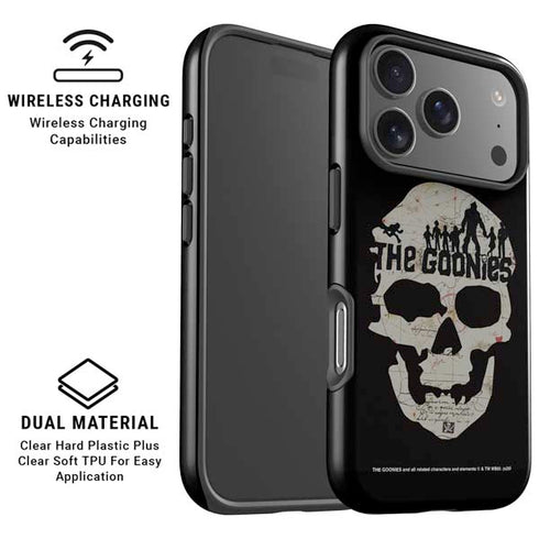 Warner Bros The Goonies (1985) The Goonies Skull Map iPhone 17 Pro Max Magsafe Impact Case