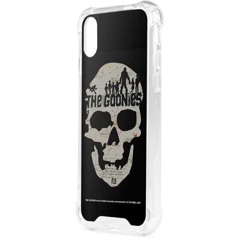 Warner Bros The Goonies (1985) The Goonies Skull Map iPhone XS Clear Case
