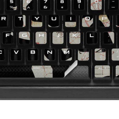 Warner Bros The Goonies (1985) The Goonies Skull Map K95 RGB PLATINUM Mechanical Gaming Keyboard Skin