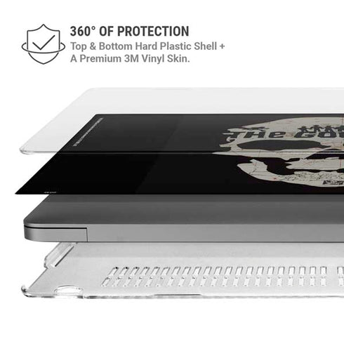 Warner Bros The Goonies (1985) The Goonies Skull Map MacBook Pro 14in (2021-24) Case plus Skin