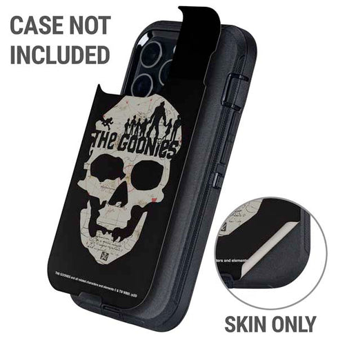 Warner Bros The Goonies (1985) The Goonies Skull Map Otterbox Defender iPhone Skin