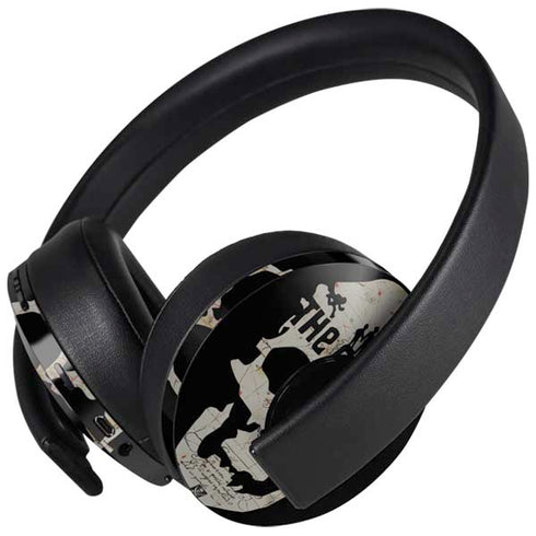Warner Bros The Goonies (1985) The Goonies Skull Map PlayStation 4 Gold Wireless Headset Skin