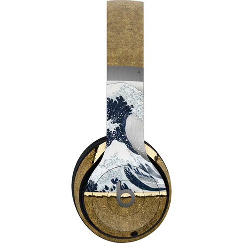 The Great Wave off Kanagawa by Hokusai Beats Solo 4 Wireless Headphones Skin