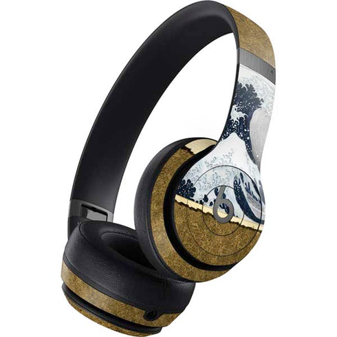 The Great Wave off Kanagawa by Hokusai Beats Solo 4 Wireless Headphones Skin