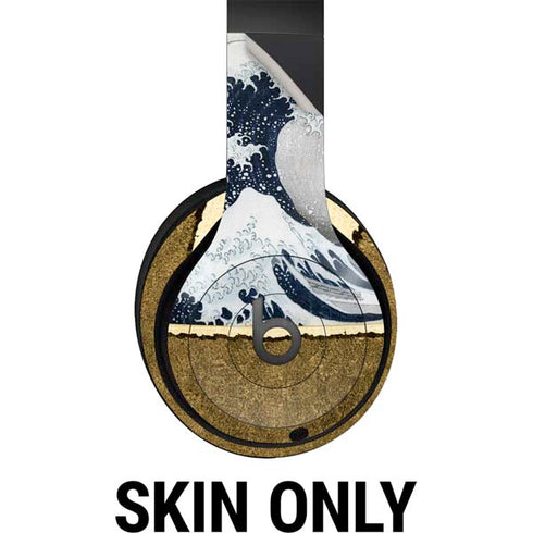 The Great Wave off Kanagawa by Hokusai Beats Studio Pro Wireless Headphones Skin
