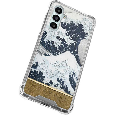 The Great Wave off Kanagawa by Hokusai Galaxy A16 5G Clear Case