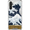 The Great Wave off Kanagawa by Hokusai Galaxy A17 Clear Case