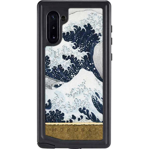 The Great Wave off Kanagawa by Hokusai Galaxy Cases
