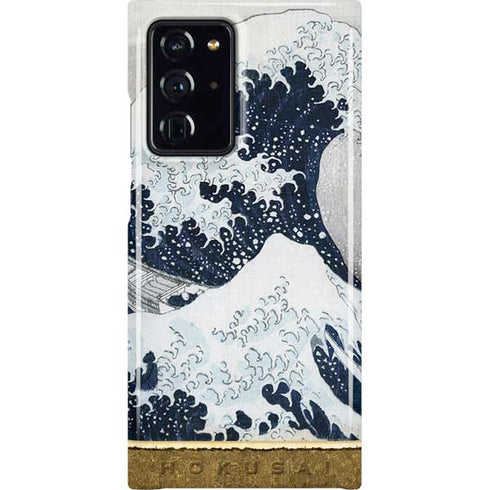The Great Wave off Kanagawa by Hokusai Galaxy Cases