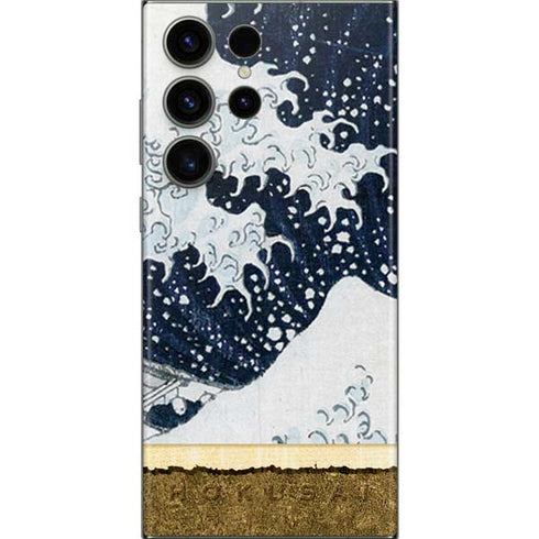 The Great Wave off Kanagawa by Hokusai Galaxy Skins