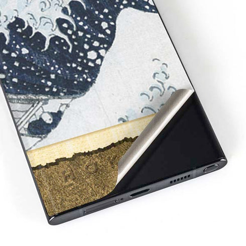 The Great Wave off Kanagawa by Hokusai Galaxy Skins