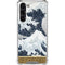 The Great Wave off Kanagawa by Hokusai Galaxy S24 FE Clear Case