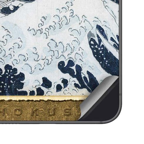 The Great Wave off Kanagawa by Hokusai Galaxy S25 Plus Skin