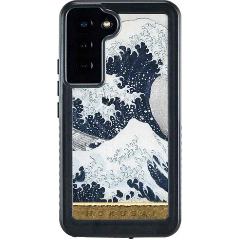The Great Wave off Kanagawa by Hokusai Galaxy S24 Plus Waterproof Case