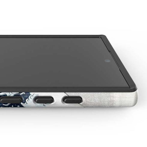 The Great Wave off Kanagawa by Hokusai Galaxy S25 Ultra Impact Case