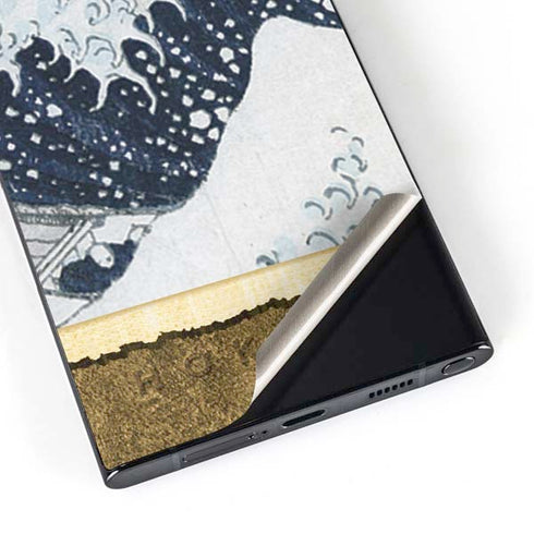 The Great Wave off Kanagawa by Hokusai Galaxy S24 Ultra Skin
