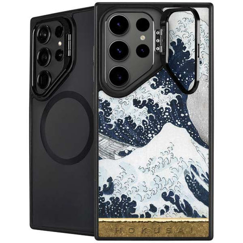 The Great Wave off Kanagawa by Hokusai Galaxy S26 Ultra Kickstand Case