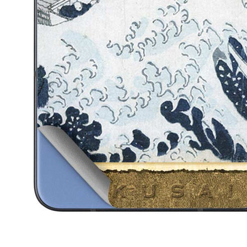 The Great Wave off Kanagawa by Hokusai Galaxy Z Fold5 5G Skin