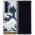 The Great Wave off Kanagawa by Hokusai Galaxy Z Fold7 Clear Case