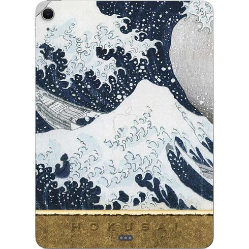 The Great Wave off Kanagawa by Hokusai Apple iPad Air Skin