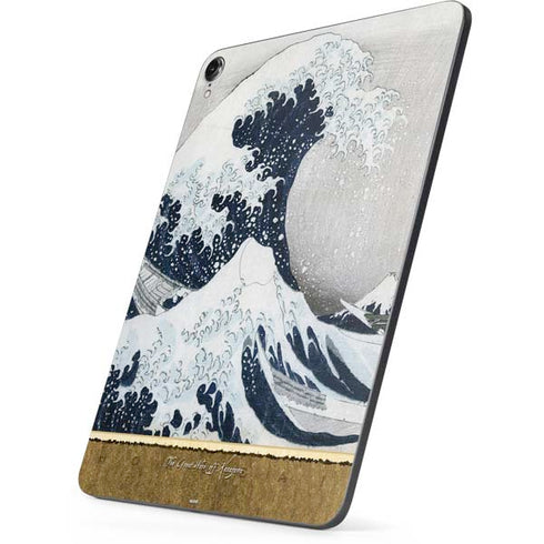 The Great Wave off Kanagawa by Hokusai Apple iPad Pro Skin