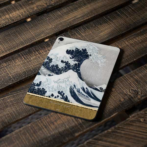 The Great Wave off Kanagawa by Hokusai Apple iPad Pro Skin