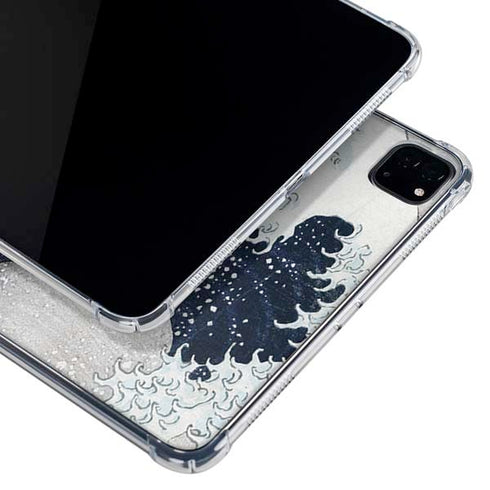 The Great Wave off Kanagawa by Hokusai iPad Pro 11in (2024) Clear Case