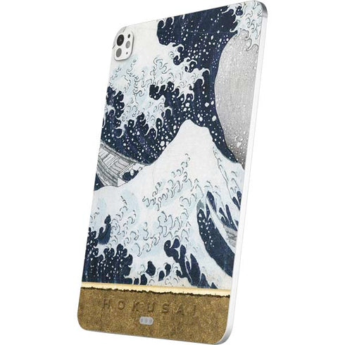 The Great Wave off Kanagawa by Hokusai iPad Pro 13in M4 (2024) Skin