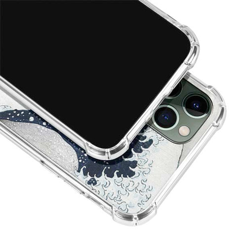 Hokusai The Great Wave off Kanagawa iPhone 12 Pro Max Clear Case