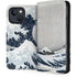 Hokusai The Great Wave off Kanagawa iPhone 14 Plus Folio Case
