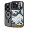 The Great Wave off Kanagawa by Hokusai iPhone 14 Pro Max Kickstand Case
