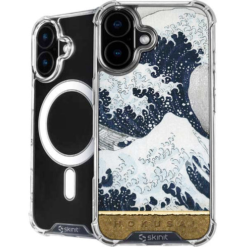 The Great Wave off Kanagawa by Hokusai iPhone 16 MagSafe Case