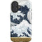 The Great Wave off Kanagawa by Hokusai iPhone 16 Plus Impact Case