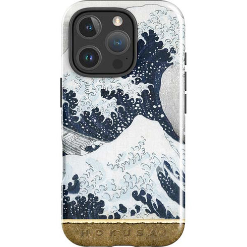 The Great Wave off Kanagawa by Hokusai iPhone 16 Pro Impact Case