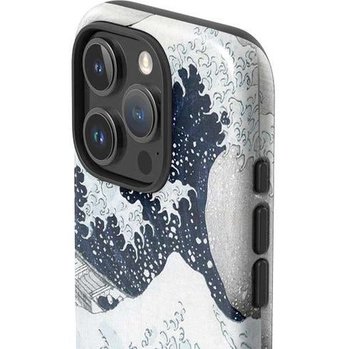 The Great Wave off Kanagawa by Hokusai iPhone 16 Pro Impact Case