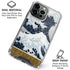 The Great Wave off Kanagawa by Hokusai iPhone 16 Pro Max Clear Case