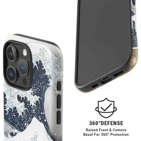 The Great Wave off Kanagawa by Hokusai iPhone 16 Pro Max Magsafe Impact Case