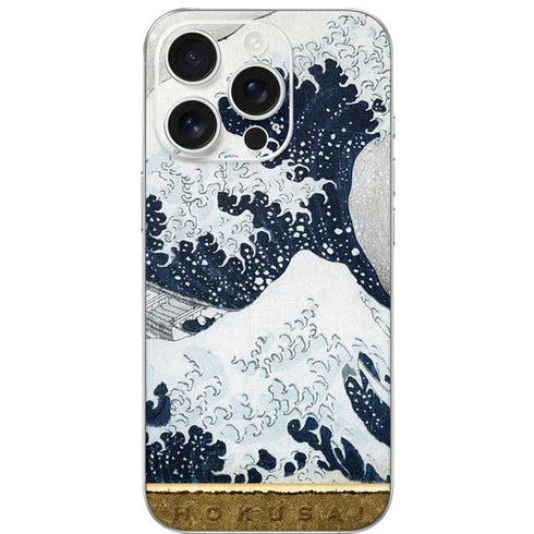 The Great Wave off Kanagawa by Hokusai iPhone 16 Pro Skin