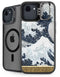 The Great Wave off Kanagawa by Hokusai iPhone 16e Kickstand Case