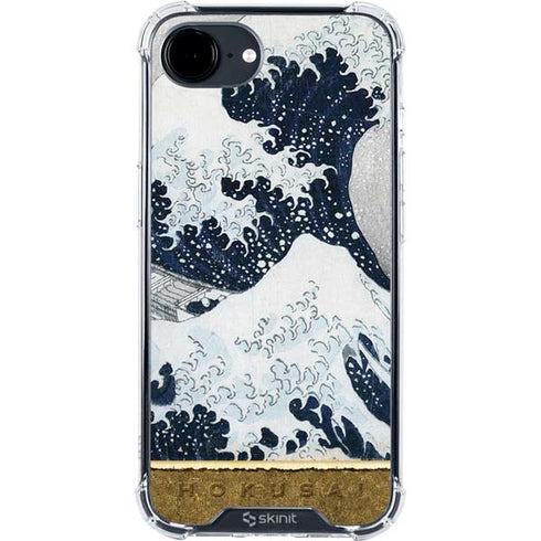 The Great Wave off Kanagawa by Hokusai iPhone 16e Clear Case